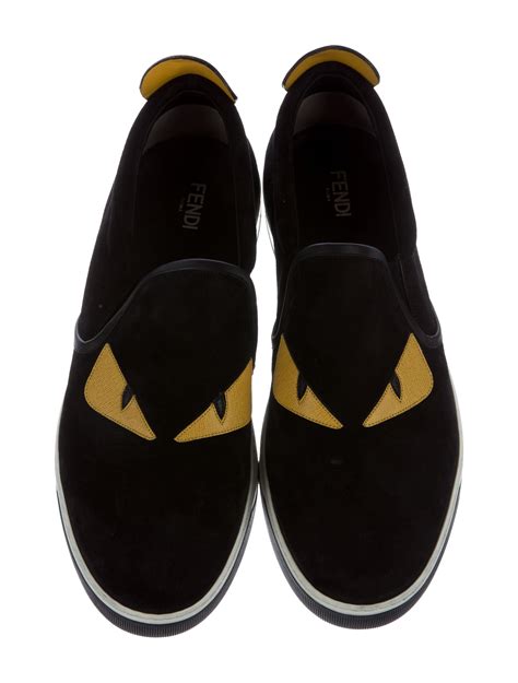 fendi monster slip on women|Women's Luxury Sneakers .